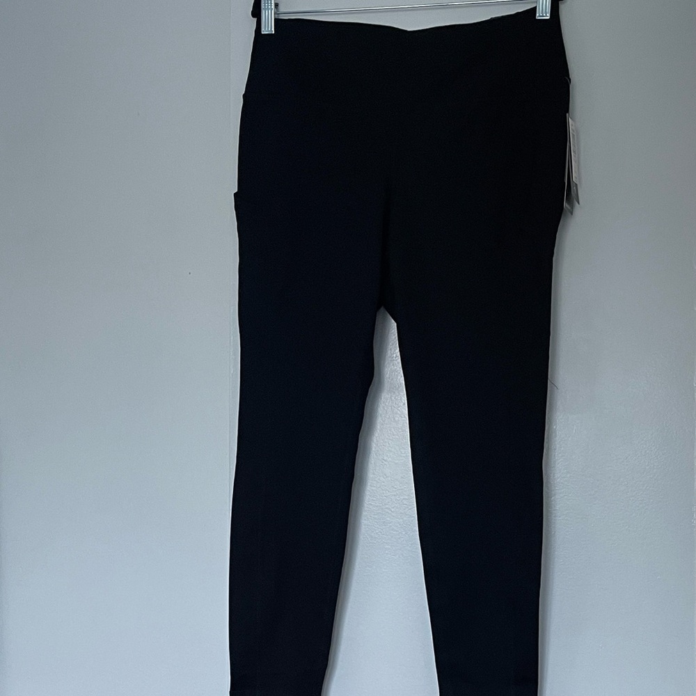 NWT Torrid Black High Rise Leggings with Side Pockets Size 1 1